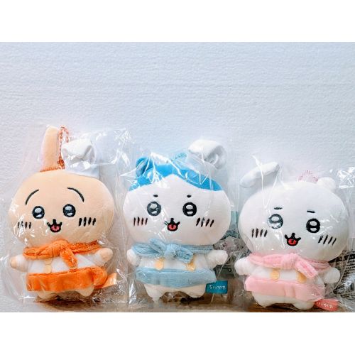 ちいかわ　カフェのコックさんマスコット　３点セット