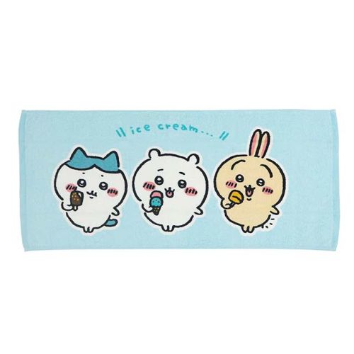 ちいかわ アイス フェイスタオル