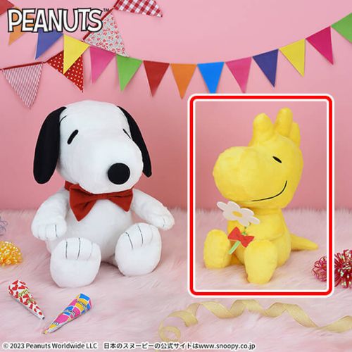 SNOOPY Lぬいぐるみ ～ハッピーバースデー～ B:ウッドストック