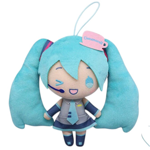 初音ミク×シナモロール ぬいぐるみ A:初音ミク