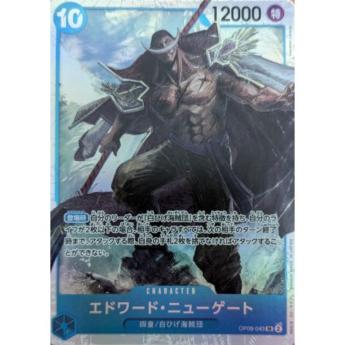 ワンピースカード エドワード・ニューゲート SRの商品画像