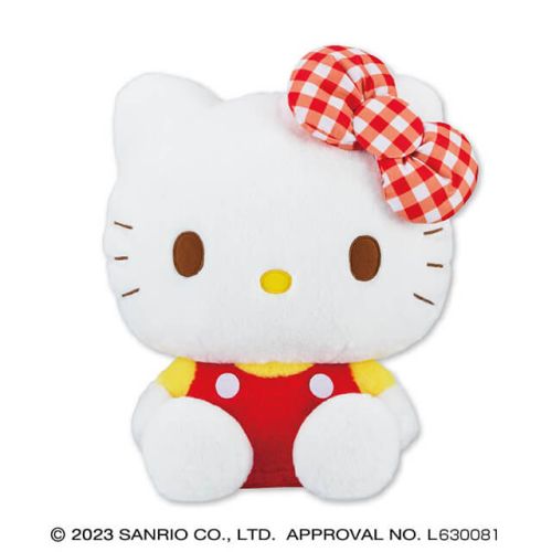 ハローキティ ギンガムチェックリボンドールGJ