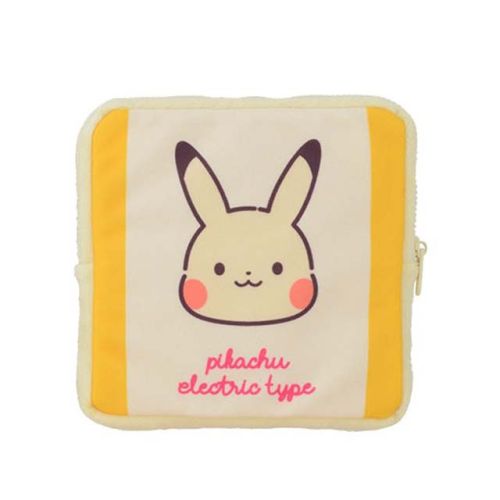 ポケットモンスター Pikachuスクエアポーチ B:フェイスの商品画像