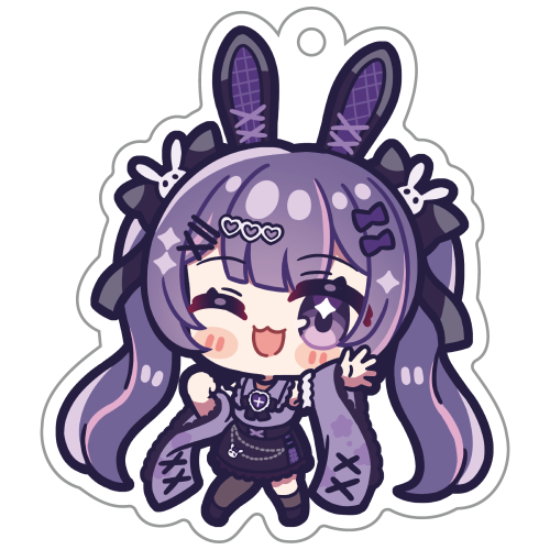 月見らび半年記念-SDアクリルキーホルダー