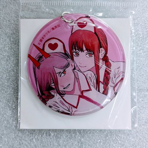 チェンソーマン やわらかクリアチャーム D:マキマ＆パワー