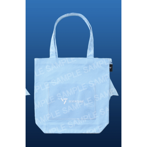 SEVENTEEN　トートバッグ B：ライトブルー