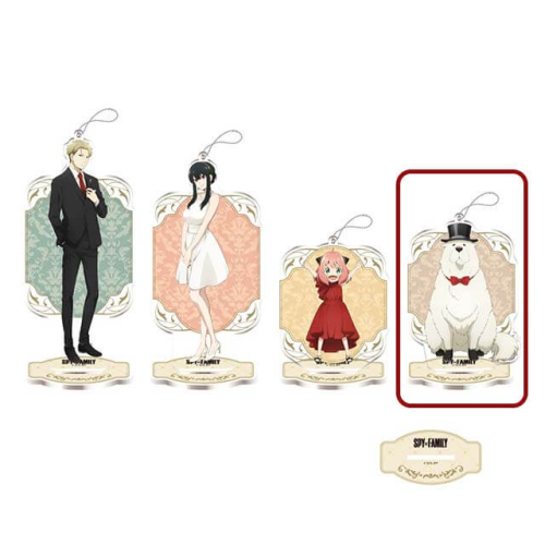 SPY×FAMILY [MP]スタンド付ビッグクリアキーチェーン D:ボンド・フォージャー