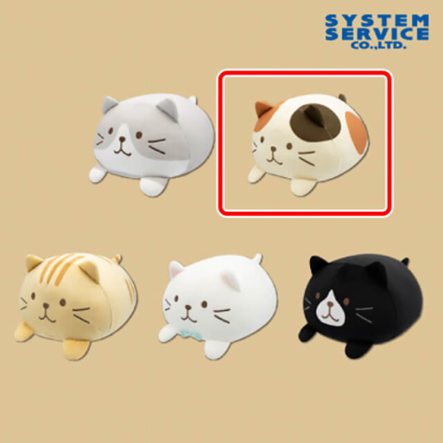 Fuku Fuku Nyanko うつぶせぬいぐるみBIG B:ミケランジェロの商品画像