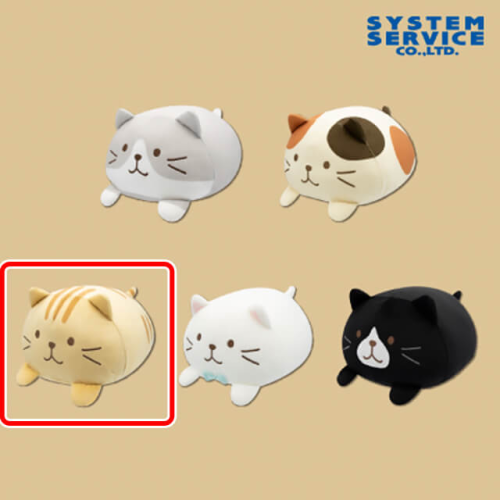 Fuku Fuku Nyanko うつぶせぬいぐるみBIG C:チャチャ丸の商品画像