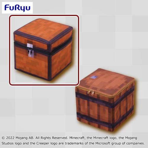 マインクラフト 収納BOX~トラップチェスト・樽~ A:トラップチェストの商品画像