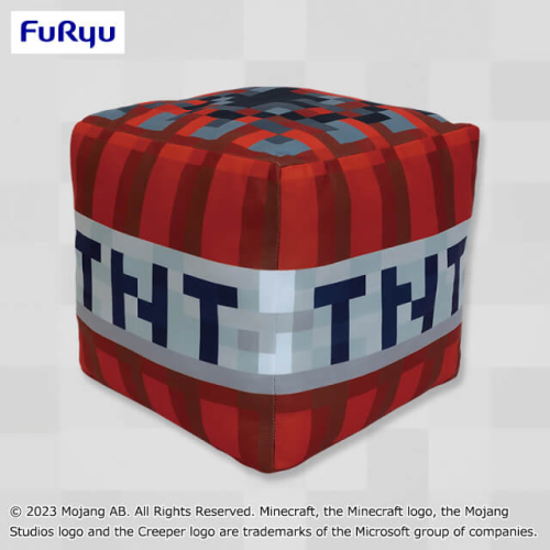 マインクラフトTNTの大きなBIGぬいぐるみの商品画像