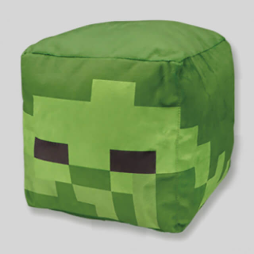 マインクラフト ヘッドBIGぬいぐるみ～エンダーマン・ゾンビ～ B:ゾンビ