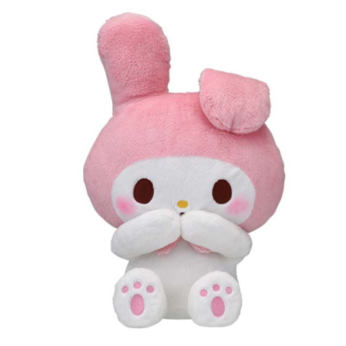 ゆるかわ サンリオキャクターズ [SP]はずかちっ!ぬいぐるみ”マイメロディ・クロミ” A：マイメロディ