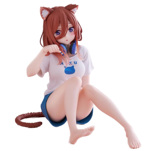 五等分の花嫁∬ Desktop Cute フィギュア 中野三玖～描き下ろしCat room wear ver.～