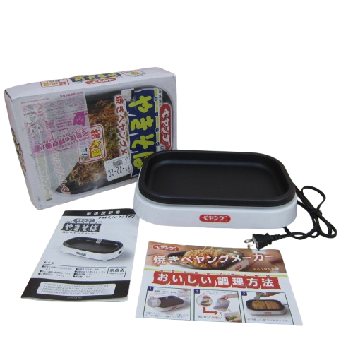 焼きペヤングメーカー KDEG-001W カップ麺 鉄板 世界初！ペヤング焼きそば専用プレート