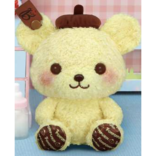 こぐまのBonVoyage ×サンリオキャラクターズ ベイビーコトンぬいぐるみ① B:ポムポムプリン/ぬいぐるみ