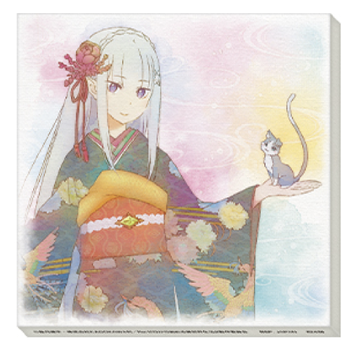 Re:ゼロから始める異世界生活 エミリア　-AnimalParade- F賞 キャンバスボード