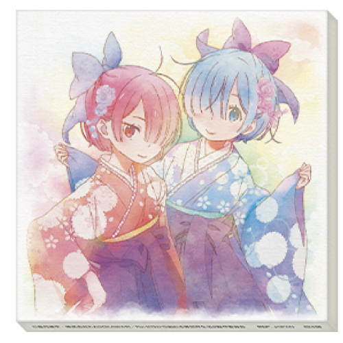 Re:ゼロから始める異世界生活 ラム&レム　-AnimalParade- F賞 キャンバスボード