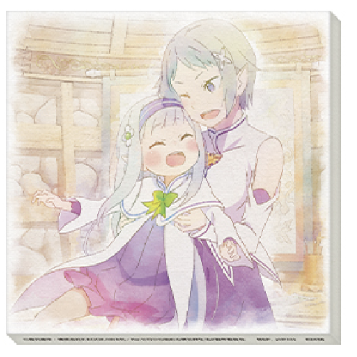 Re:ゼロから始める異世界生活 フォルトナ&エミリア　-AnimalParade- F賞 キャンバスボード