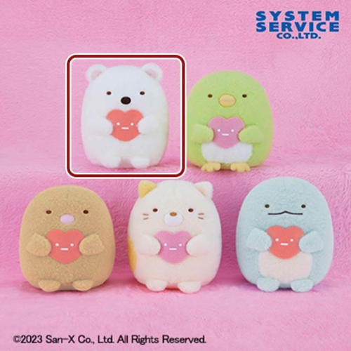 すみっコぐらし しろくまのてづくりぬいぐるみ ふわふわぬいぐるみ A:しろくま