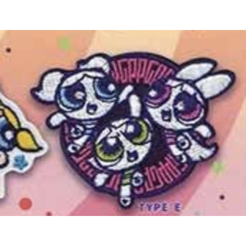【パワーパフガールズ】TYPE E 刺繍ワッペン