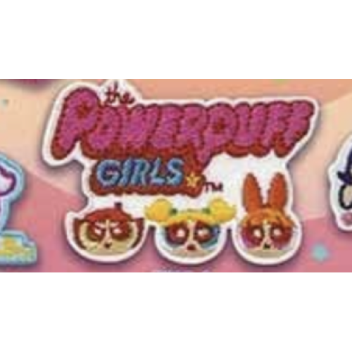 【パワーパフガールズ】TYPE C　刺繍ワッペン