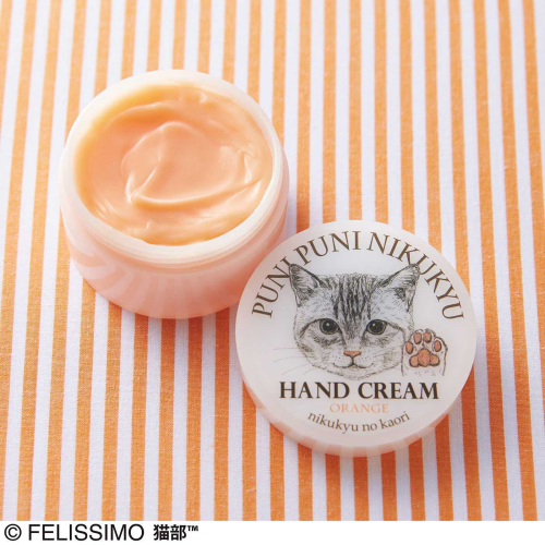 プニプニ肉球の香りハンドクリーム 〈A:オレンジ〉