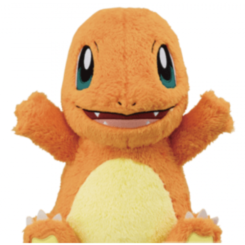 ポケモン ヒトカゲ ほっこりいやされめちゃでかぬいぐるみの商品画像