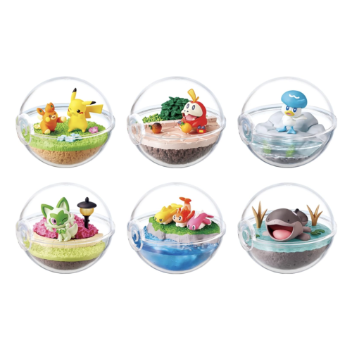 ポケモン 全6種ランダム テラリウムコレクションEX 駆け巡るパルデアの世界への商品画像