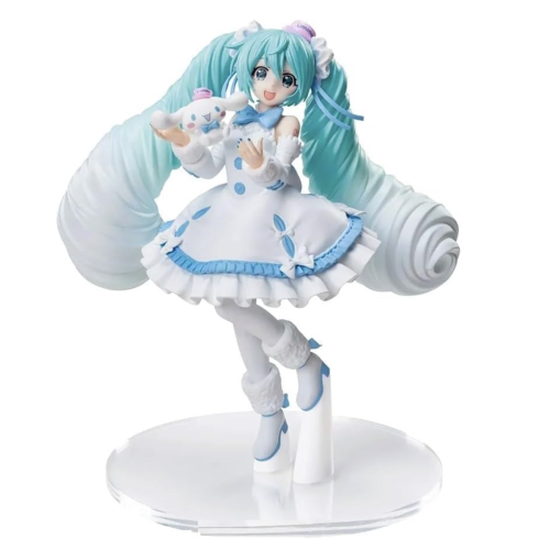 初音ミク × シナモロール ホワイトドレスver. Luminastaフィギュアの商品画像