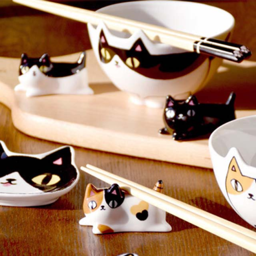 寝そべり箸置3個セット 猫3兄弟の商品画像