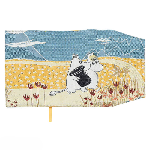 ムーミン ブックカバー 春の散歩道