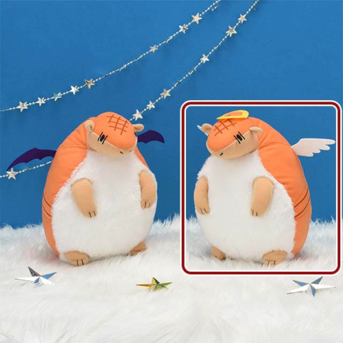 吸血鬼すぐ死ぬ ぬいぐるみ”ジョン”-天使と悪魔- A:ジョン(天使)の商品画像