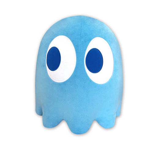 パックマンゴーストBIGぬいぐるみ B:ゴースト（青）