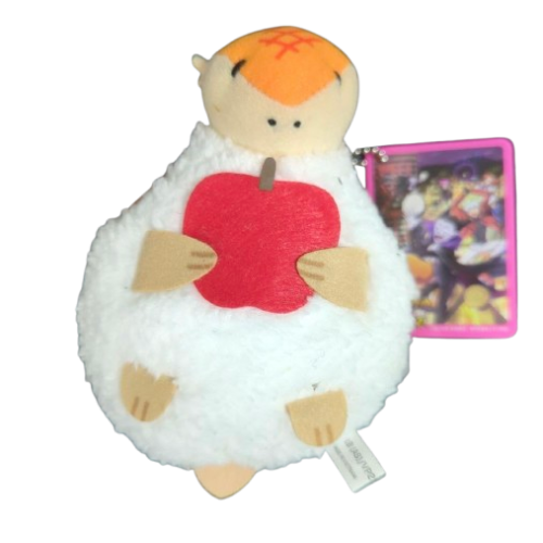 吸血鬼すぐ死ぬ2 いろんなジョンミニぬいぐるみ B:ジョン(りんご)