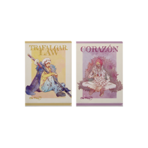 ワンピース ロー&コラソン エモーショナルストーリーズ H賞 クリアファイルセットの商品画像