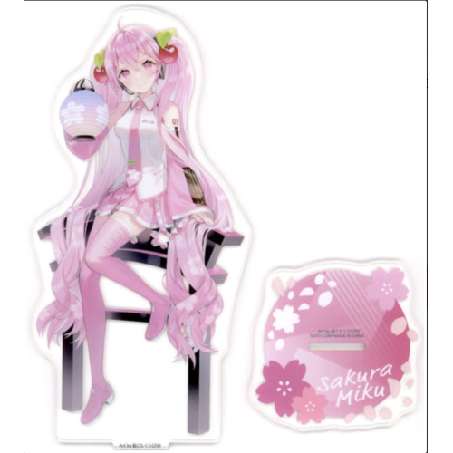 【VOCALOID】桜ミク A:椅子　BIGクリアスタンド