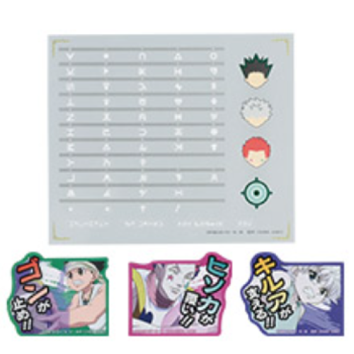 HUNTER×HUNTER クリアステッカー G賞 フレークシール 5番