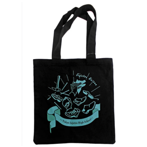 呪術廻戦 B:モチーフ ジッパー付きトートバッグ