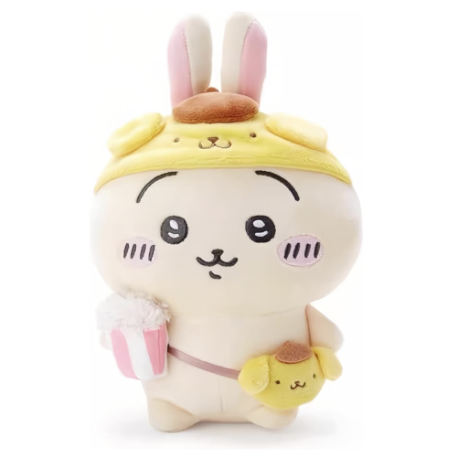 ちいかわ うさぎ ポムポムプリン キャラクターズ ぬいぐるみ マスコット 20cm