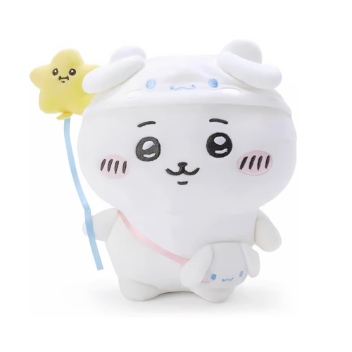 ちいかわ シナモン キャラクターズ ぬいぐるみ シナモン グッズ マスコット 20cm