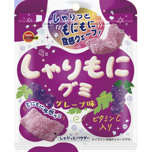 しゃりもにグミ グレープ味