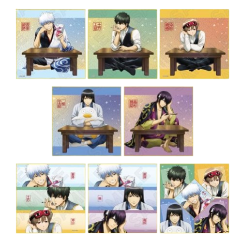 銀魂 トレーディングミニ色紙 一休みver. 1個（ランダム）