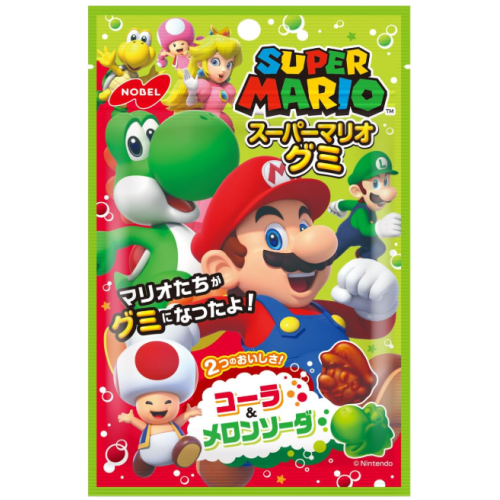 スーパーマリオグミ コーラ&メロンソーダの商品画像