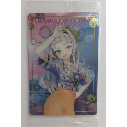 hololiveプロダクション カード vol.2　11　紫咲シオン（ウェハースはつきません）カードは未開封です