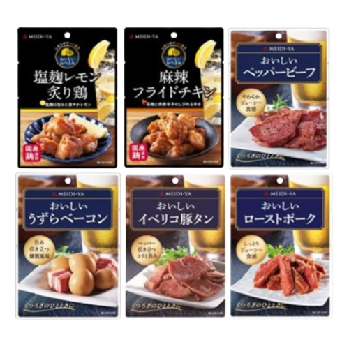 おいしいおつまみパウチ バラエティーパック [6種入り]