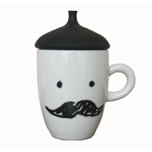 【マグカップ】オールメンバーズ 蓋付きマグ BK