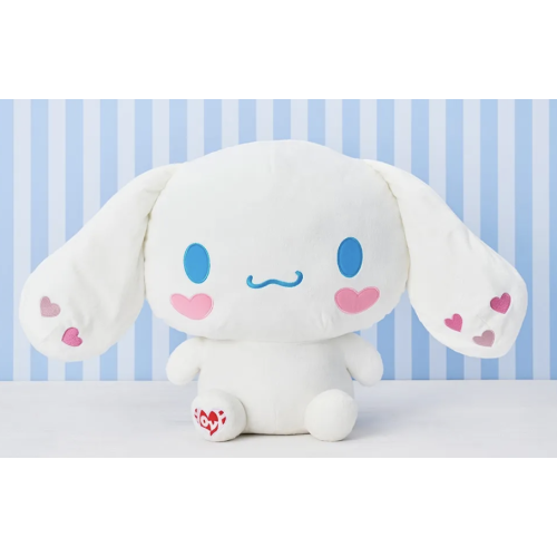 【サンリオ】シナモロール シナモロール×=LOVE スーパーラージぬいぐるみ