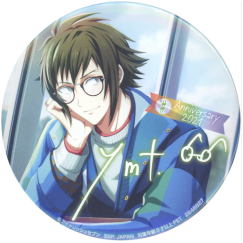 【アイドリッシュセブン】B:二階堂大和缶バッジ～2021 Anniversary ver.～