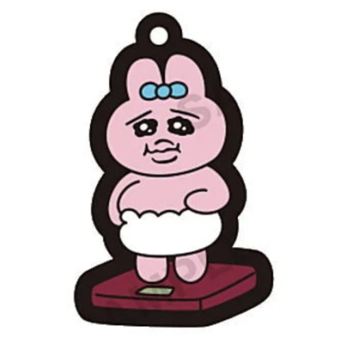 【おぱんちゅうさぎ 】ダイエットカプセルラバーストラップvol.3